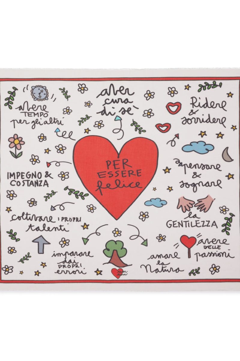 Echarpe Love Message de Faliero Sarti